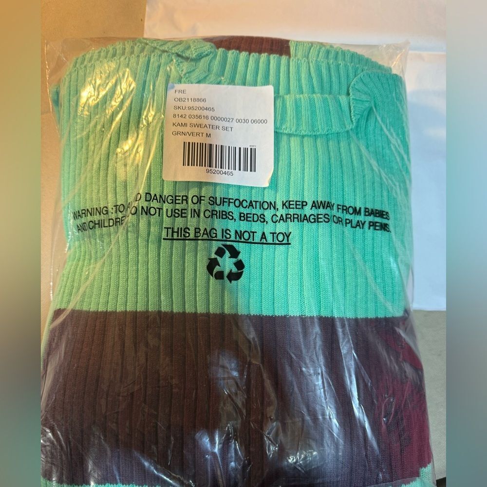 Free People Free-EST Kami Sweater Set in Green - Picture 7 of 8